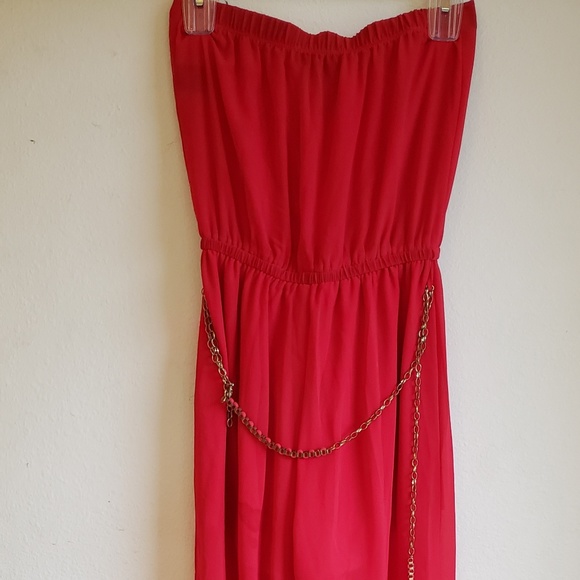 IRIS LOS ANGELES ROMPER color red - Picture 8 of 14